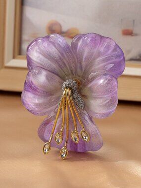 Alexis Bittar Flower Brooch